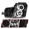 ANZO PROJECTOR HEADLIGHTS BLACK w/ HALO (SMD LED) for 03-07 Cadillac CTS