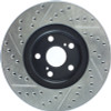 StopTech Front Slotted & Drilled Brake Rotors for 05-09 Scion tC Base