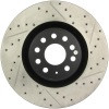 StopTech Slotted & Drilled Front Brake Rotors for 09 Volkswagen CC VR6