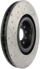 StopTech Slotted & Drilled Front Brake Rotors for 09 Volkswagen CC VR6