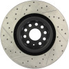 StopTech Slotted & Drilled Front Brake Rotors for 09 Volkswagen CC VR6