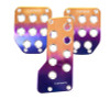 NRG Aluminum Sport Pedal Purple/Titanium Fade MT