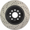 StopTech Slotted & Drilled Rear Brake Rotors for 17-19 Audi RS3