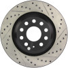 StopTech Slotted & Drilled Rear Brake Rotors for 17-19 Audi RS3