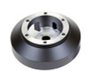 NRG Black Short Hub Adapter for Acura NSX - SRK-150H