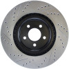 StopTech Slotted & Drilled Sport Front Brake Rotors for 11-14 Mustang GT