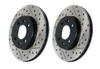 StopTech Slotted & Drilled Front Brake Rotors for 93-99 3000GT VR4