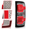 ANZO L.E.D TAIL LIGHTS CHROME HOUSING CLEAR LENS for 14-18 Silverado