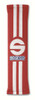 Sparco 77 Line Red 2" Belt Pad - 0109077RS