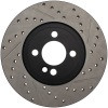 StopTech Slotted & Drilled Front Brake Rotors for 14-16 Mini Cooper