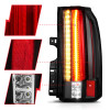 ANZO L.E.D TAIL LIGHTS BLACK for 15-19 GMC YUKON / XL / DENALI