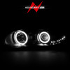 ANZO PROJECTOR HEADLIGHTS BLACK w/ HALO for 98-02 Camaro - 121160