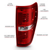 ANZO L.E.D Tail Light G2 RED/CLEAR for 09-14 Ford F150 - 311260
