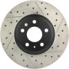 StopTech Drilled & Slotted Front Brake Rotors for 09-12 Audi A4 Quattro