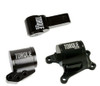 Torque Solution Billet 3 piece mount Kit for Evolution VII-IX 6 spd