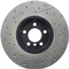 StopTech Slotted & Drilled Sport Front Brake Rotors for 11-13 BMW 535i
