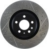 StopTech Slotted & Drilled Sport Front Brake Rotors for 14-18 Audi A6