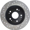 StopTech Slotted & Drilled Rear Brake Rotors for 06-09 Honda Civic Ex/Si