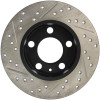 StopTech Slotted & Drilled Sport Rear Brake Rotors for 00-06 Audi TT