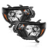 ANZO CRYSTAL HEADLIGHT BLACK for 12-15 Toyota Tacoma