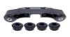 Torque Solution Solid Billet Rear Differential Brace for 08+ WRX / STI