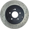 StopTech Rear Drilled Brake Rotors for 10-14 Genesis Coupe R-Spec