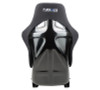 NRG Fiber Glass FRP Bucket Seat (Large) w/ Race Style Bolster / Lumbar - FRP-301