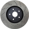 StopTech Drilled Sport Front Brake Rotors for 15-17 Subaru STI