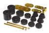 Prothane Body Mount 12 Bushing Kit for 67-72 GM - Black - 7-103-BL