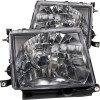 ANZO Crystal Headlights Black for 1997-2000 Toyota Tacoma