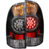 ANZO L.E.D TAIL LIGHTS BLACK for 05-15 TOYOTA TACOMA - 311042