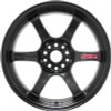 Gram Lights 57DR 18x9.5 5x114.3 38mm Semi Gloss Black Wheel - WGIX38EH