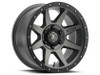 ICON Rebound 17x8.5 5x150 25mm Offset 5.75in BS 110.1mm Bore Titanium Wheel