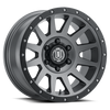 ICON Compression 17x8.5 6x5.5 0mm Offset 4.75in BS 106.1mm Bore Titanium Wheel