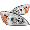 ANZO Projector Headlights w/ Halo Chrome (CCFL) for 2004-2007 Mitsubishi Lancer