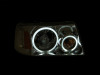 ANZO Projector Headlights w/ Halo Chrome (CCFL) 1 pc for 2001-2011 Ford Ranger