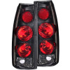 ANZO Taillights Dark Smoke 3D Style for 1999-2000 Cadillac Escalade - 211154