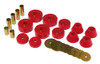 Prothane Body Mount Kit - Red for 67-72 Chevy C10