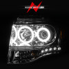 ANZO Projector Headlights Chrome for 2007-2014 Ford Expedition