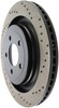 StopTech Cross Drilled Sport Rear Brake Rotors for 15-19 Mustang GT