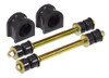 Prothane Front Sway Bar Bushings - 1.42in - Black for 99-06 Chevy Silverado