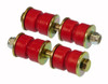 Prothane Front End Link Kit - Red for 90-97 Honda Accord - 8-402