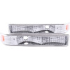 ANZO Euro Parking Lights Chrome for 1998-2005 Chevrolet S-10