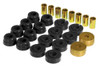 Prothane Body Mount Kit - Black for 73-82 Chevy Corvette