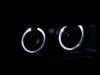 ANZO Projector Headlights w/ Halo Black (CCFL) G2 for 92-98 BMW 3 Series E36