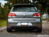 AWE Performance Catback Exhaust Diamond Black Round Tips for 10-14 Mk6 GTI