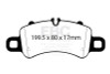 EBC Redstuff Front Brake Pads for 17-18 Porsche 718 Boxster 2.5L