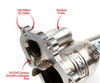 GrimmSpeed Limited Catted Downpipe for 08-14 WRX / 08+ STI / 05-09 LGT
