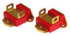 Prothane Motor Mounts - Type A Short - Red for GM - 7-504