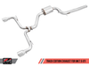 AWE Track Edition Exhaust Chrome Silver Tips for 18+ VW MK7.5 GTI